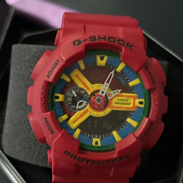 지샥 GA-110 크레이지컬러 레고 