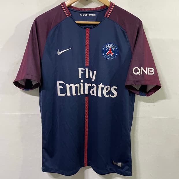 나이키 17-18 PSG 파리생제르망 No.10 네이마르 유니폼 해외 L