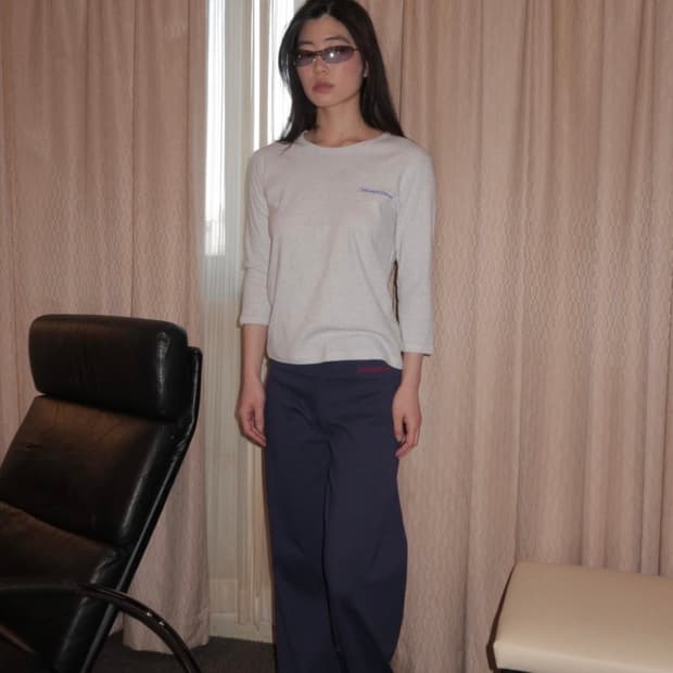 어텐즈 티셔츠 Three-quarter sleeve Tee shirt