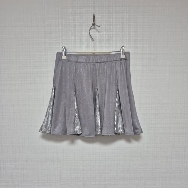 Japanese vintage 스팽글 절개스커트 입니다♡♡