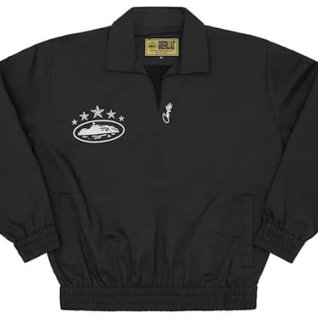 Corteiz 코르테이즈 게릴라 드릴탑 블랙