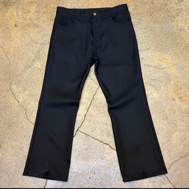 00s 리바이스 517 나일론 부츠컷 블랙진 34x30