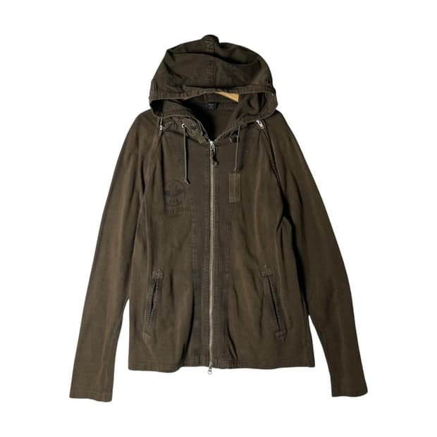 [Avirex] 아비렉스 USA 해체주의 그런지 후드집업