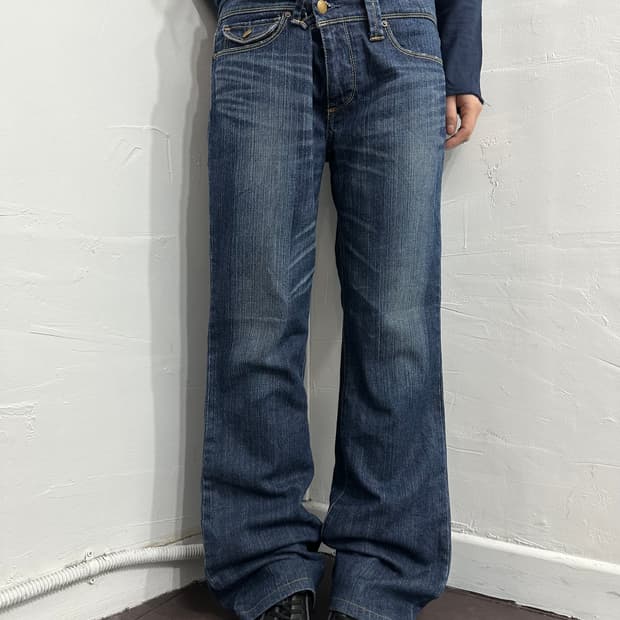 uniqlo denim pants