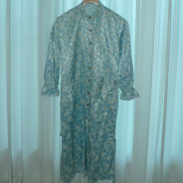 데이지 로브 페어리코어 홈웨어 레이스 유럽빈티지