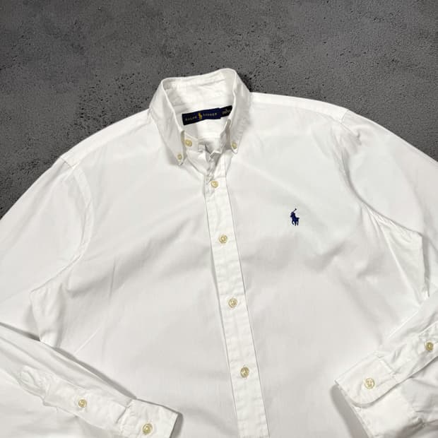 Polo 폴로 랄프로렌 화이트 포플린 셔츠