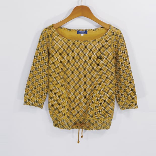 Burberry Blue Label 7부소매티셔츠