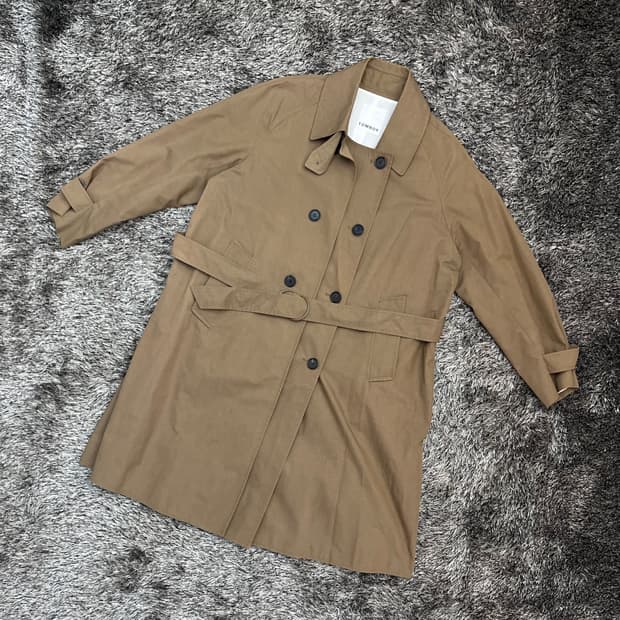 스튜디오톰보이 여성 벨티드 트렌치코트 (85-92-160)