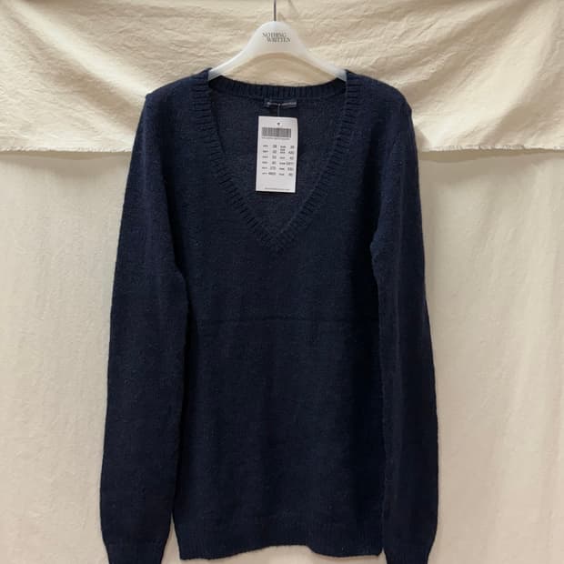 브랜디멜빌 모헤어 브이넥 니트