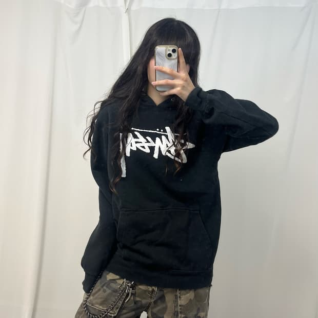 Stussy black hoodie