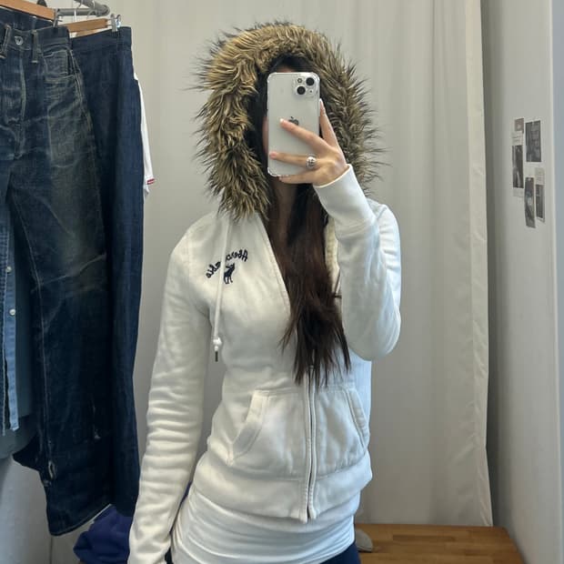 아베크롬비 울프죠 후드집업