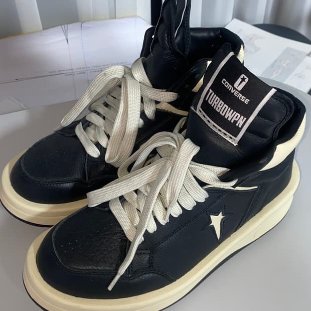 컨버스 다크쉐도우 터보웨폰 블랙 크림 (255)