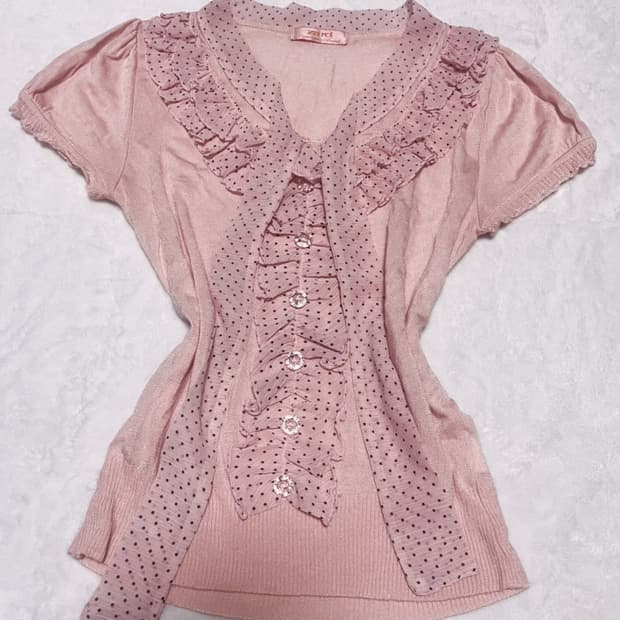 pink lace Blouse
