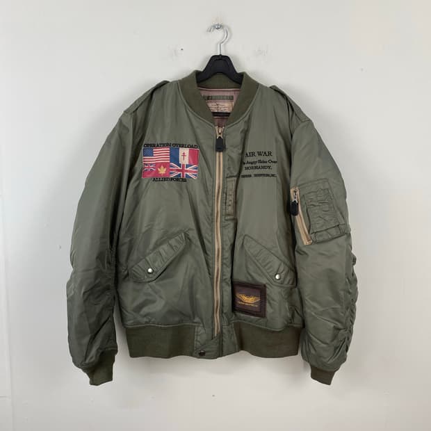 테니어 엑스톤즈 MA-1 마원 항공점퍼 봄버 XL