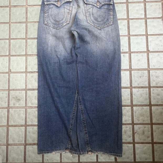 트루릴리전 데님부츠컷