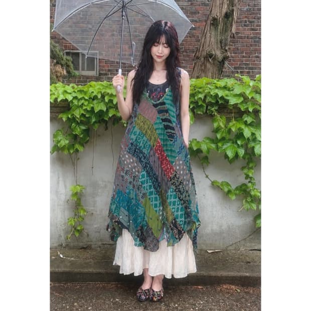 빈티지 대장 패치 원피스🍒🍏