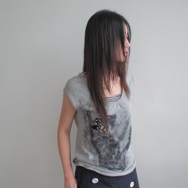 Black Maria Cat beads top