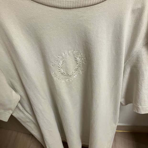 (XL) 프레드페리 자수 반팔 티셔츠