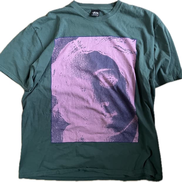 Stussy 비너스 피그먼트 다이드 티셔츠