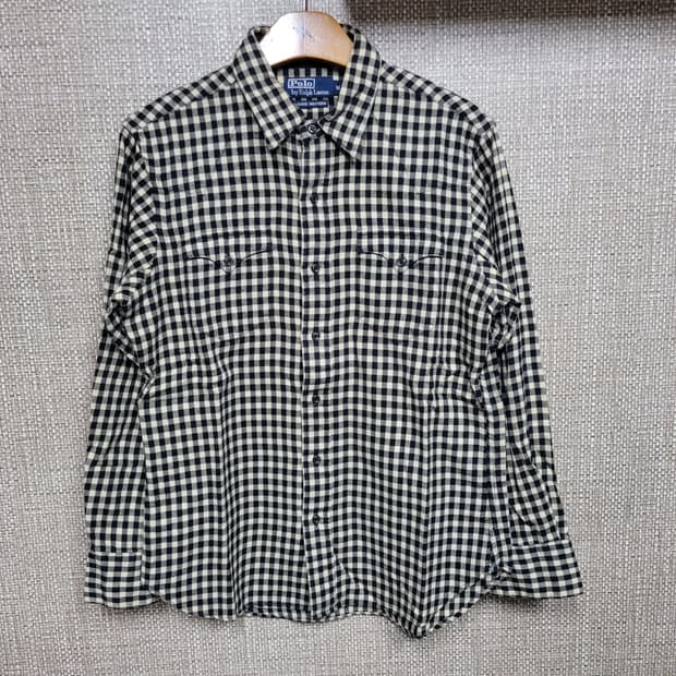 M 95~100사이즈 폴로 랄프로렌 플란넬 셔츠 빈티지 아메카지 