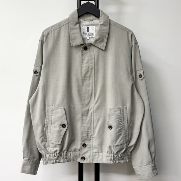 Nicole St Gilles 클래식 해링턴 자켓