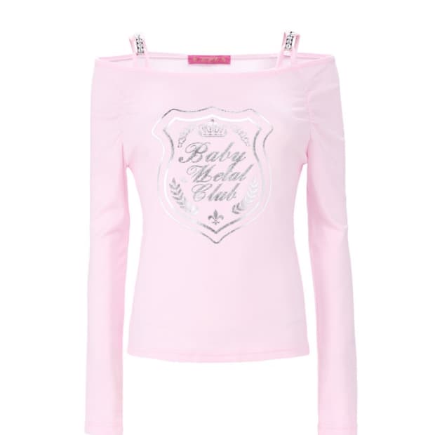 베이비메탈클럽 베메클 다이아몬드 로고 탑 새상품