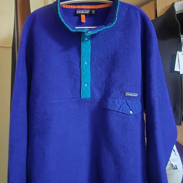 파타고니아 신칠라  퍼플블루/틸  USA  2xl xxl