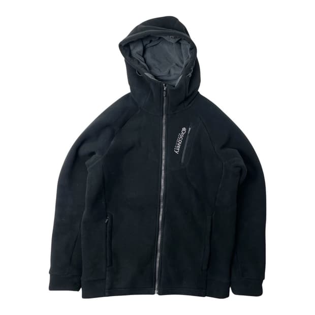 [중고] 디스커버리 익스페디션 후리스 후드 집업 블랙