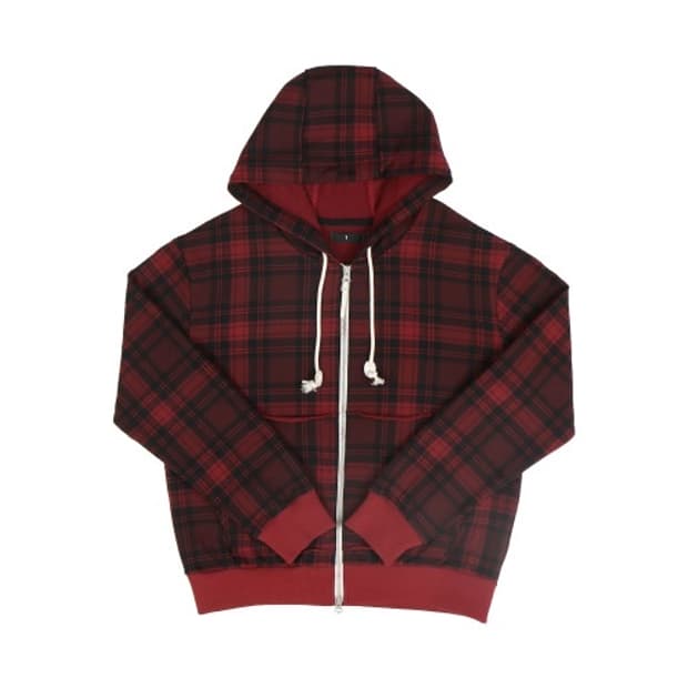 Safarispot 사파리스팟 타탄 체크 후드집업 1 사이즈