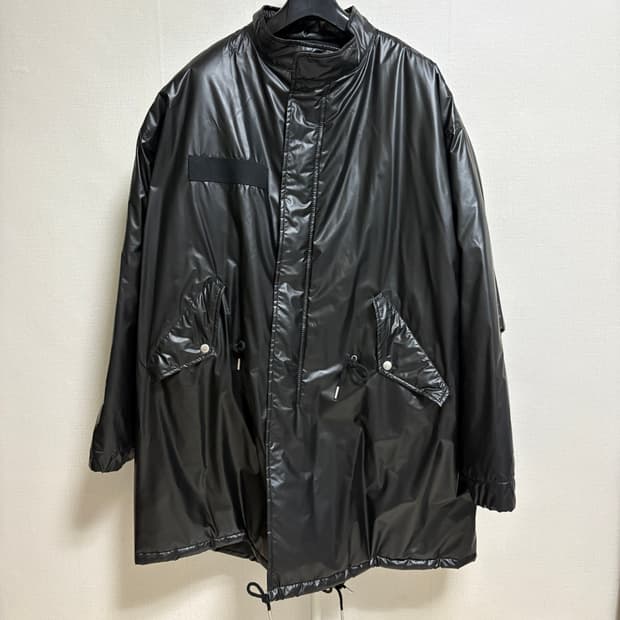 라퍼지스토어 3M 신슐레이트 글로시 M65 피쉬테일 파카 / 블랙, L