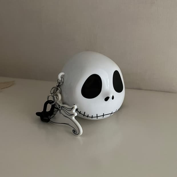 디즈니 팀버튼 크리스마스의 악몽 잭 스켈링턴 캔디통 캔디케이스