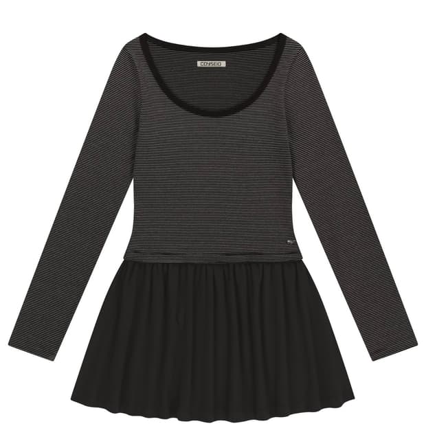 코이세이오 COY STRIPE DRESS BROWN 원피스