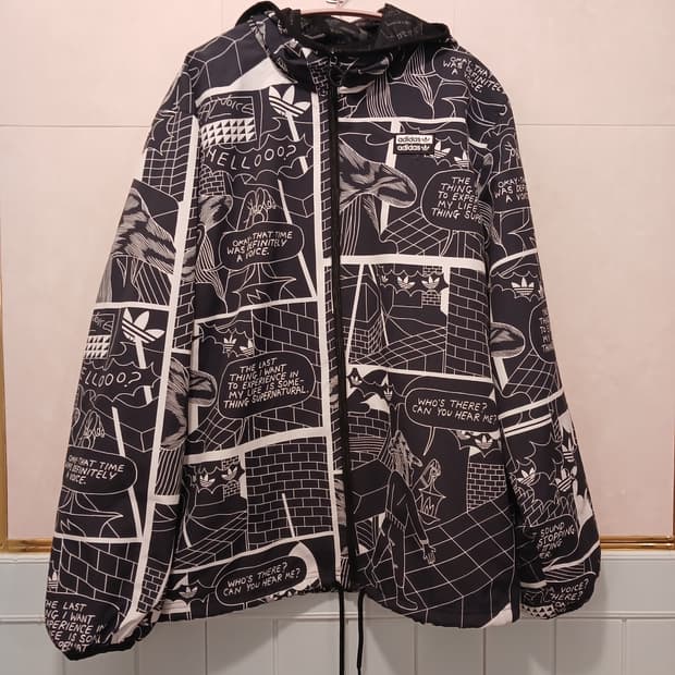 아디다스 정품 남성 바람막이 XL 사이즈