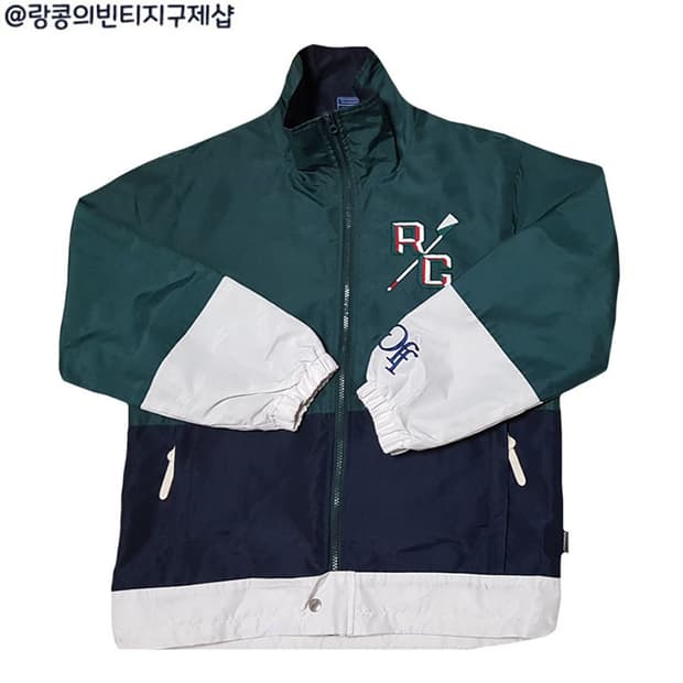 로맨틱 크라운 빈티지 스트릿 바람막이 자켓