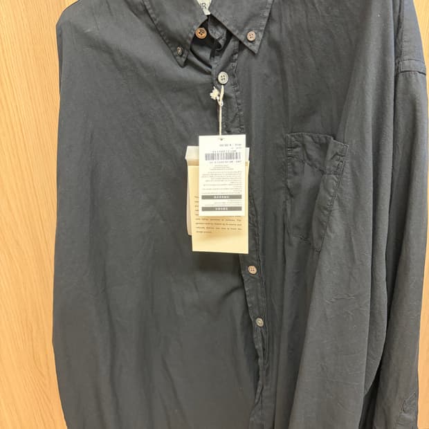 아워레가시 버로우드셔츠 블랙 46