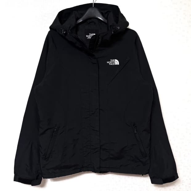 🖤노스페이스 스몰로고 블랙 후드 바람막이 우븐 자켓🖤