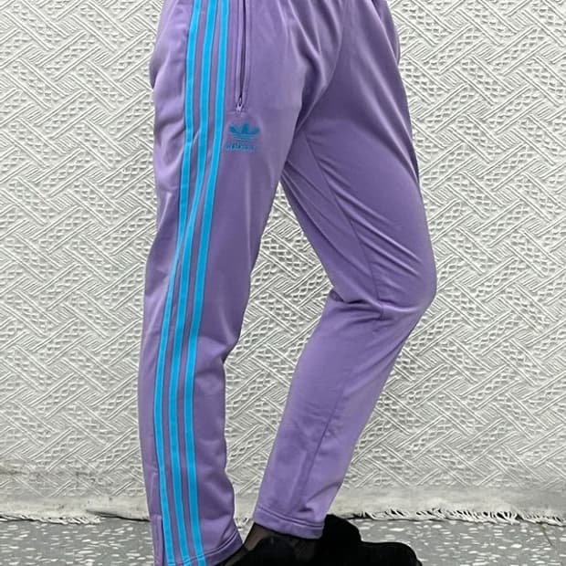 아디다스 파이어버드 Y2K 레트로 핫걸 라벤더 트랙팬츠 95 C13769