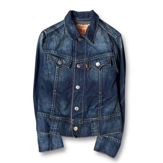 리바이스 진청 투포켓 데님 자켓 95