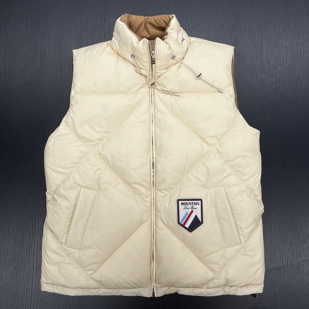 로로피아나 리버시블 구스다운 조끼 M(100-105) (새상품)