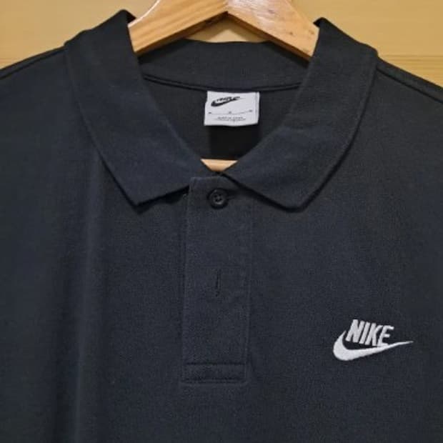 나이키 남성 블랙 PK반팔티셔츠 M사이즈