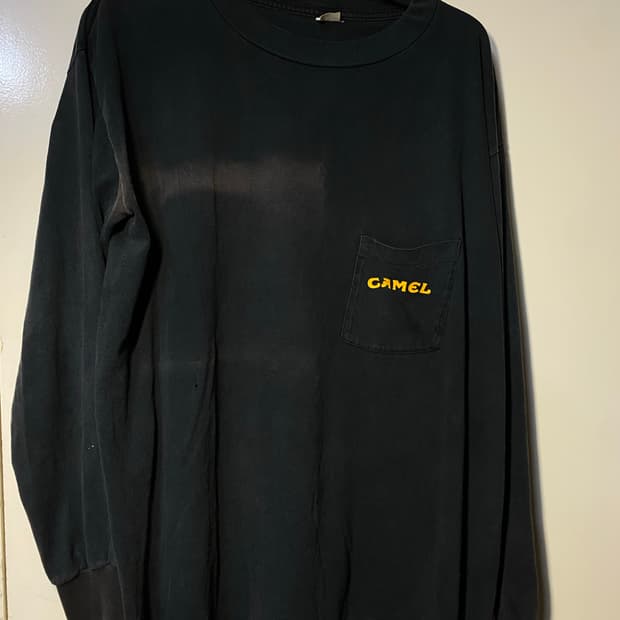 90s 카멜 롱슬리브 XL