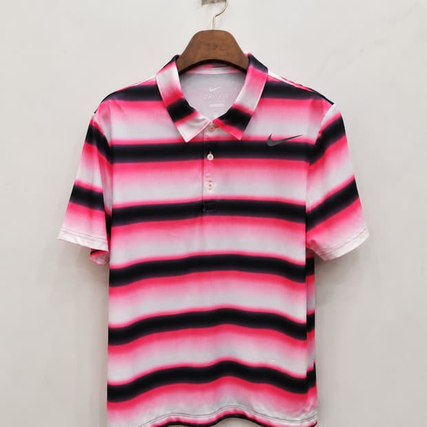 100,L )) NIKE 나이키 카라 반팔티셔츠! 디자인,색상 짱 예뻐요
