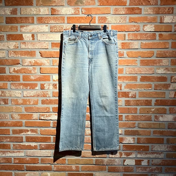 80s USA 빈티지 리바이스 517 부츠컷 데님 팬츠