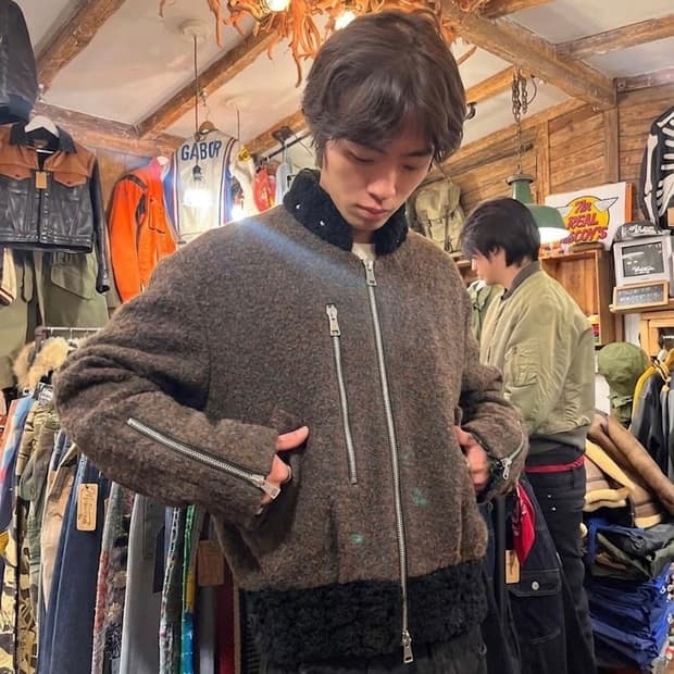 나마체코 Ipstone Bomber in Slate Blue버건디 봄버