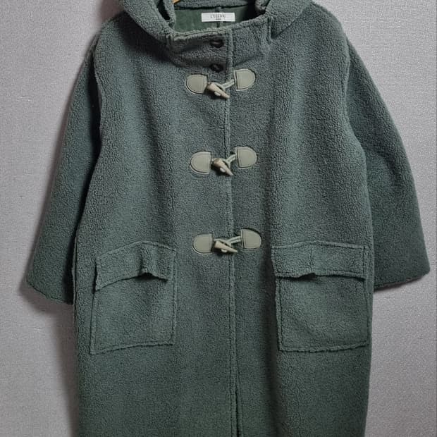 ~XL ) 레코브 민트 뽀글이 떡볶이코트