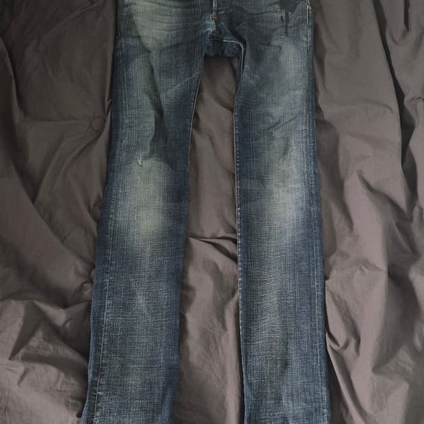 dior homme 09aw basquiat jake jeans 17.5
