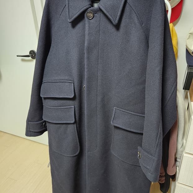 애프터프레이 다크네이비 발마칸코트