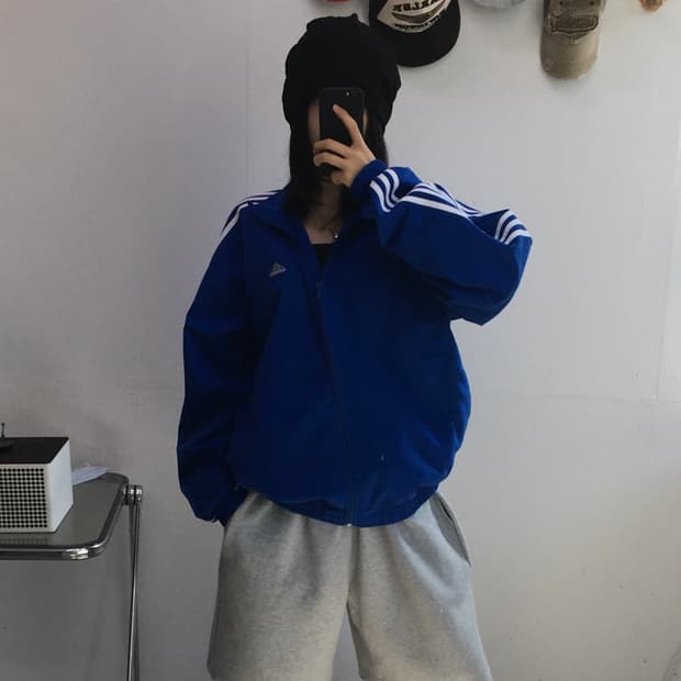아디다스 사이드라인 바람막이자켓
