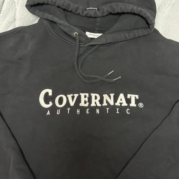 커버낫 후드티 블랙 L