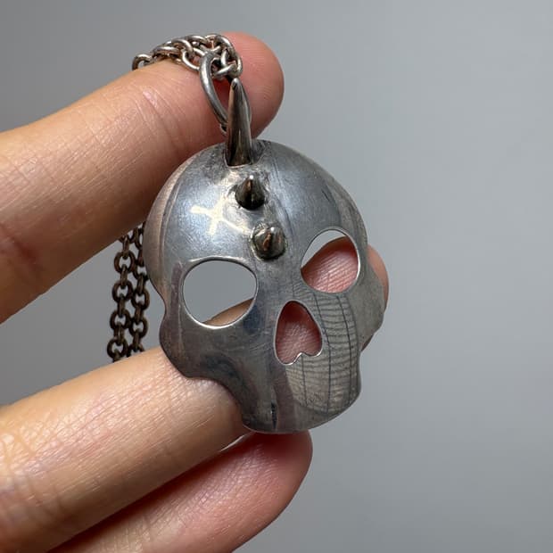 Silver925 Diablo with Mayan cross